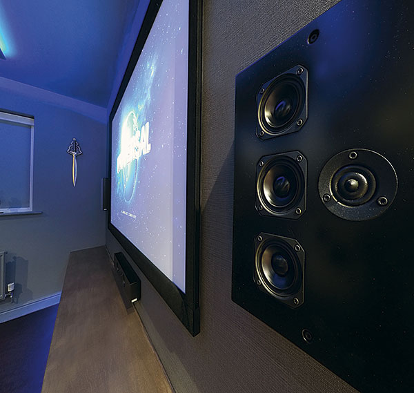 Home cinema install: Small but perfect