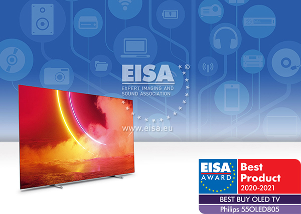 TP Vision wins four prestigious EISA Awards for Philips TV & Sound