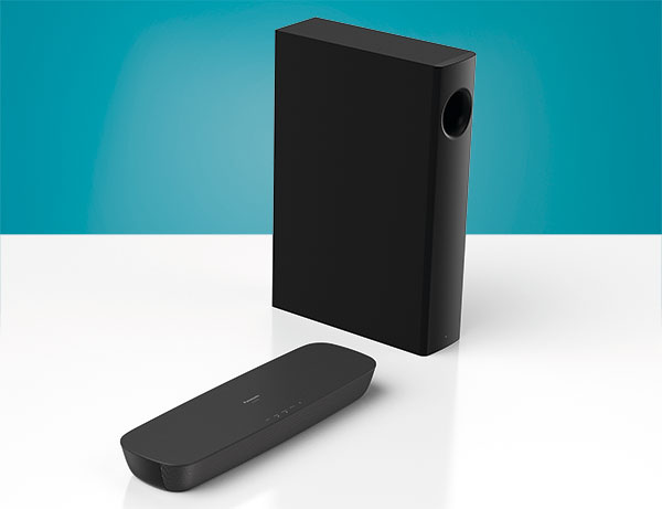 Panasonic 2.1 best sale soundbar