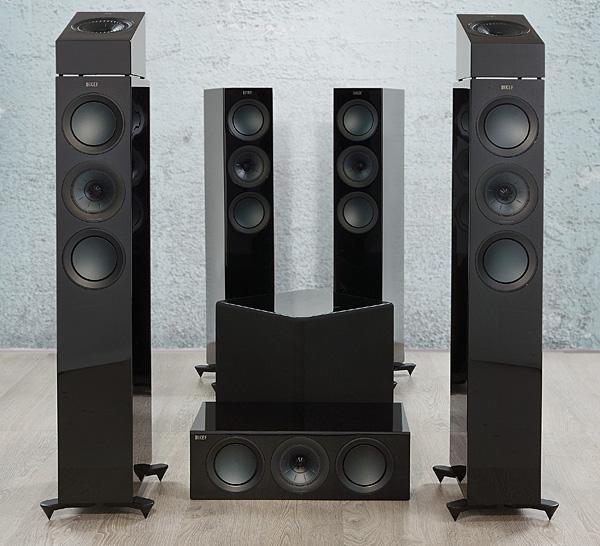 KEF R Series 5.1.2 speaker system 