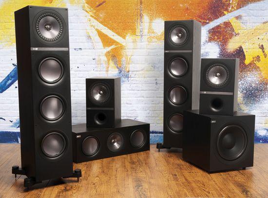 kef q series home theater system