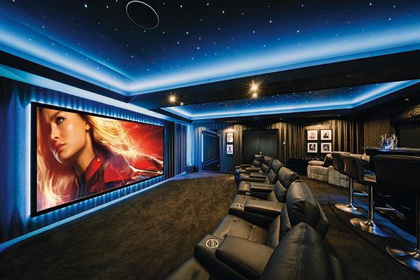 Home cinema install: Making movie Majik